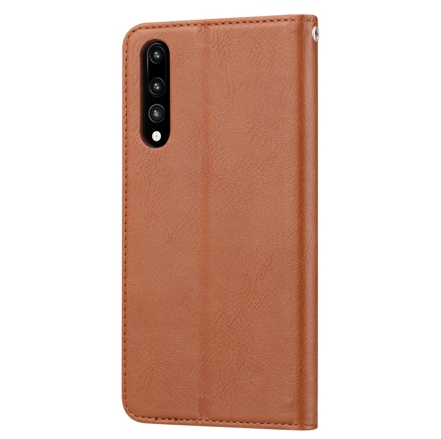 Auto-absorbed Leather Wallet Stand Phone Cover for Huawei P20