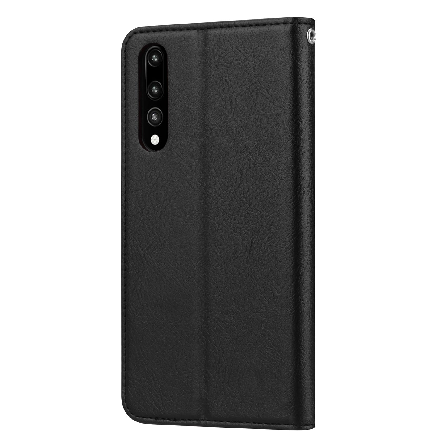 Auto-absorbed Leather Stand Phone Casing for Huawei P20 Pro