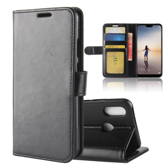 Crazy Horse Wallet Leather Stand Case for Huawei P20 Lite / Nova 3e