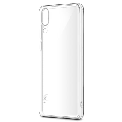 IMAK Stealth Case Clear 0.7mm TPU Back Shell + Screen Protector for Huawei P20