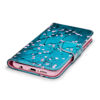 Patterned PU Leather Wallet Flip Shell for Huawei P20 Lite / Nova 3e (China)