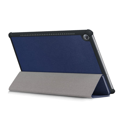 Tri-fold Stand PU Leather Protector Shell for Huawei MediaPad M5 10 / M5 10 (Pro)