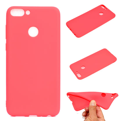 Solid Color Matte Soft TPU Case for Huawei P Smart / Enjoy 7S