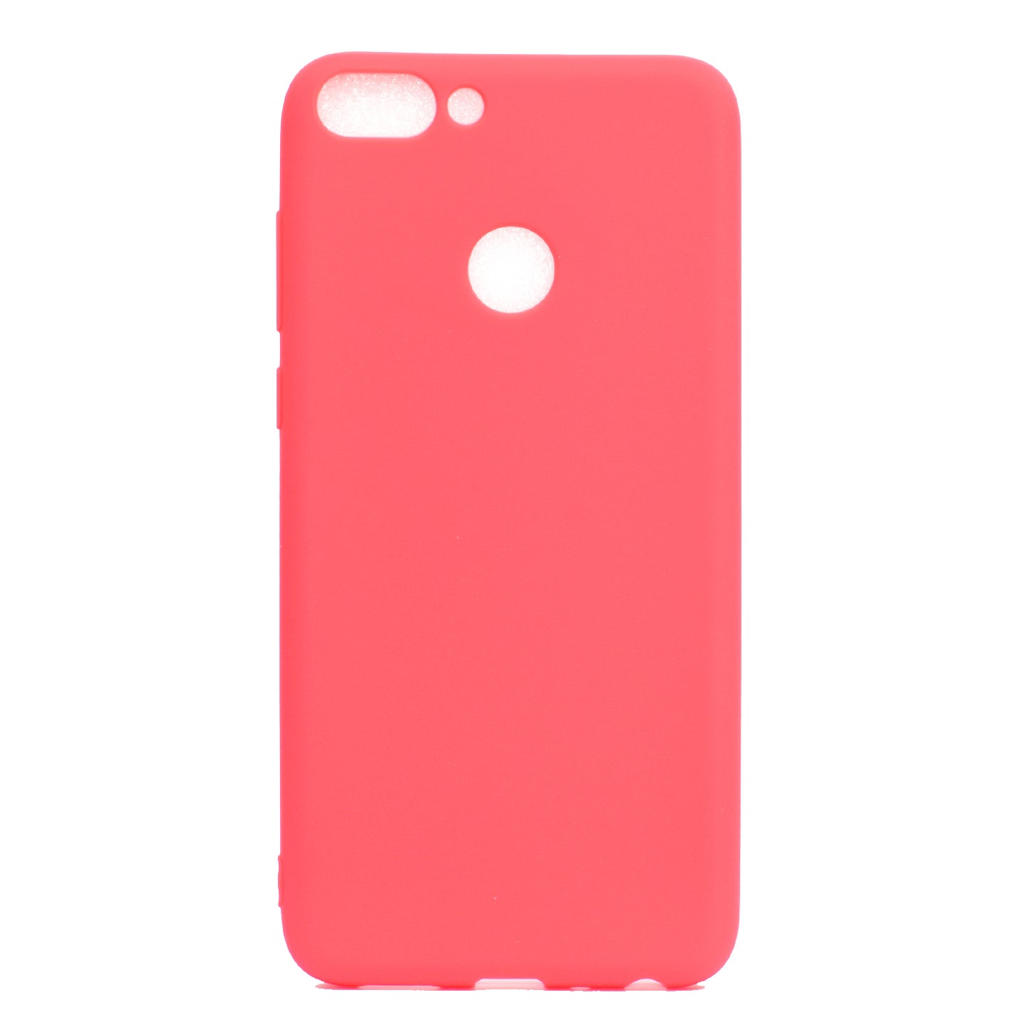 Solid Color Matte Soft TPU Case for Huawei P Smart / Enjoy 7S