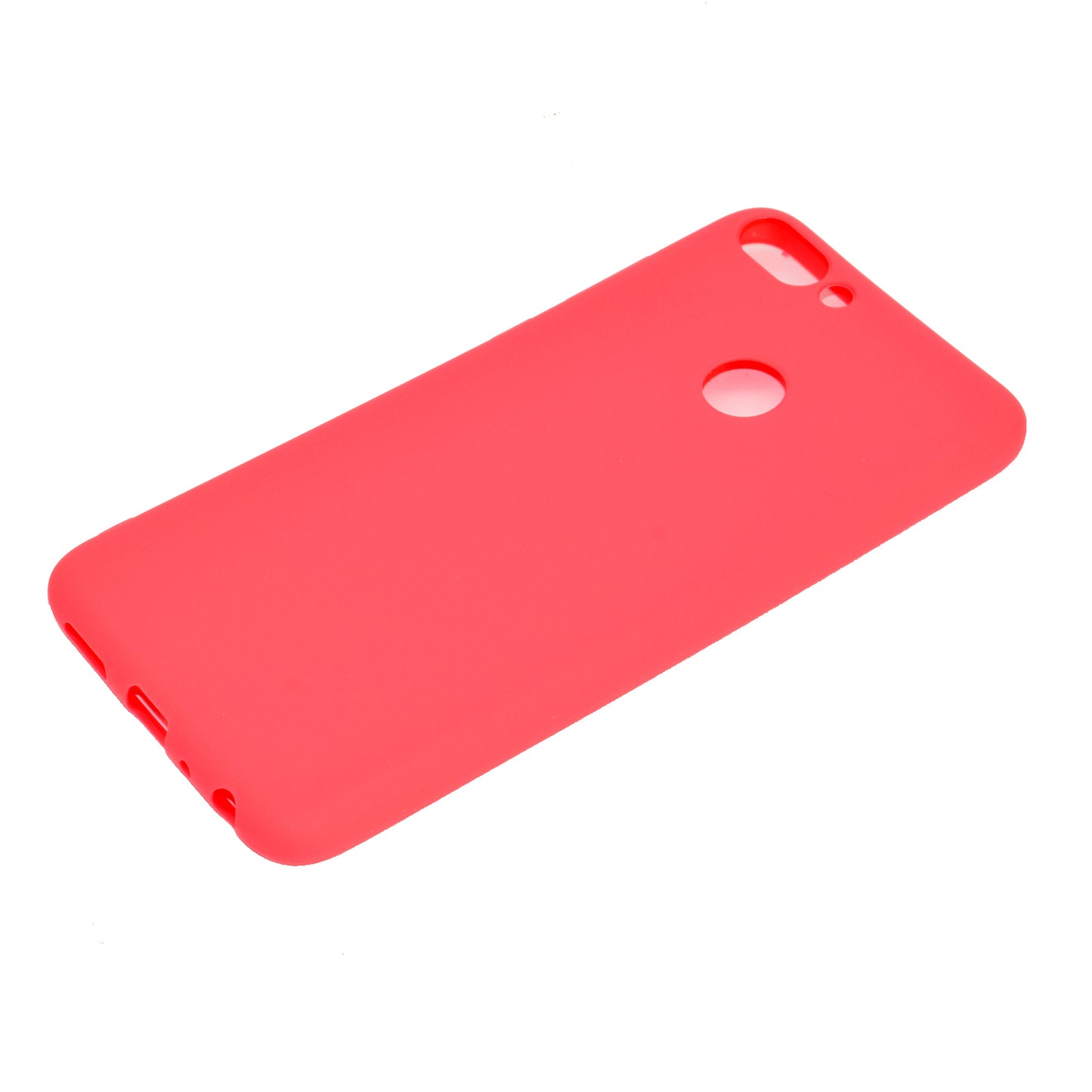 Solid Color Matte Soft TPU Case for Huawei P Smart / Enjoy 7S