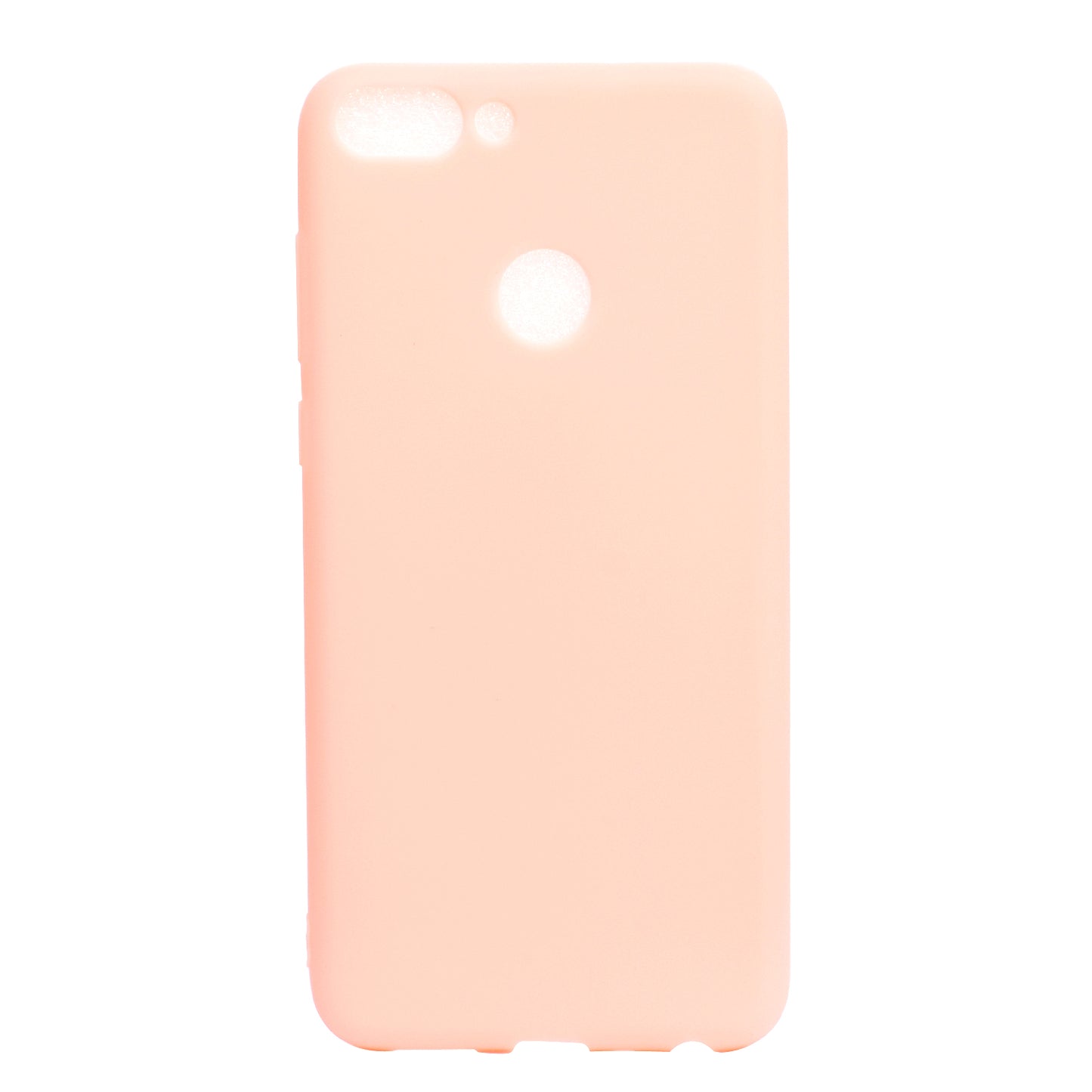 Solid Color Matte Soft TPU Case for Huawei P Smart / Enjoy 7S