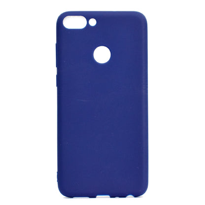 Solid Color Matte Soft TPU Case for Huawei P Smart / Enjoy 7S