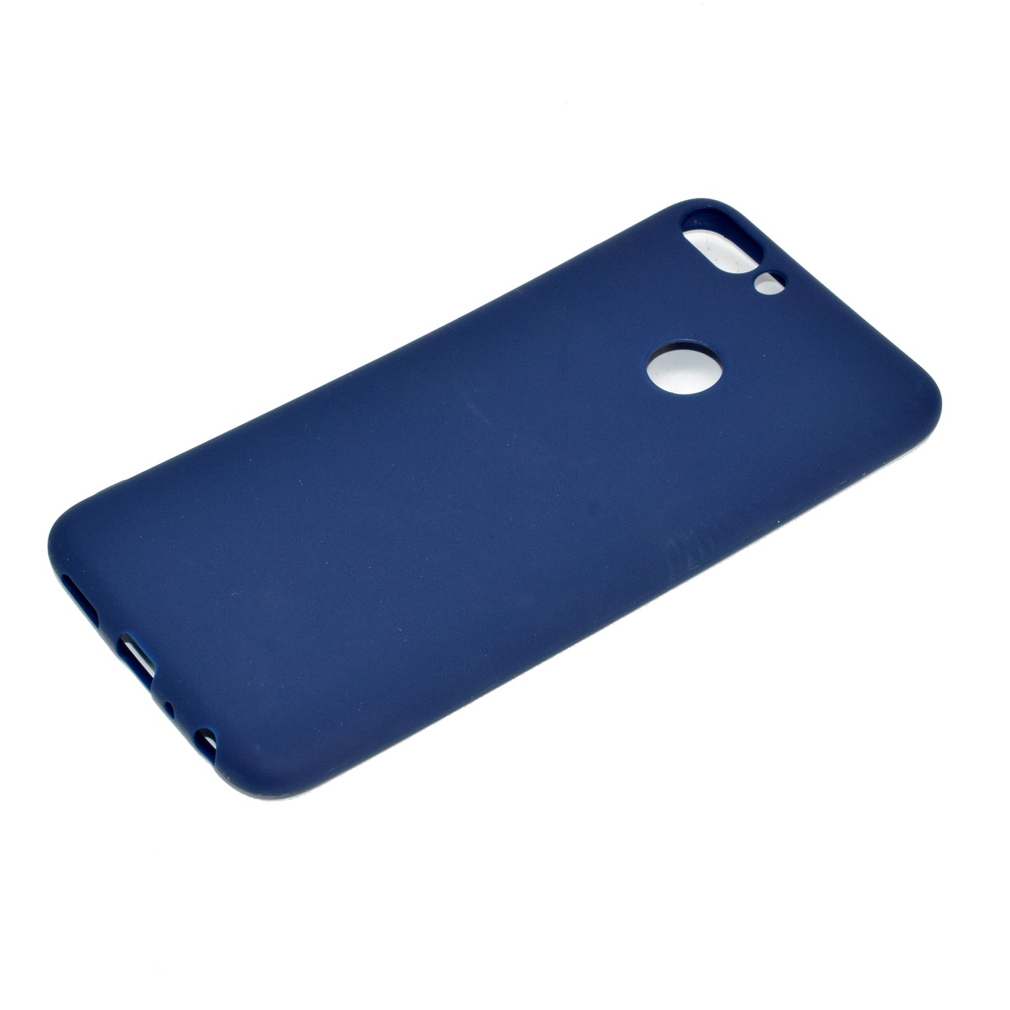 Solid Color Matte Soft TPU Case for Huawei P Smart / Enjoy 7S