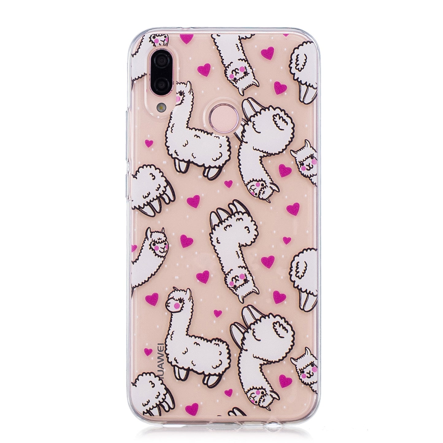 Pattern Printing TPU Back Case for Huawei P20 Lite / Nova 3e