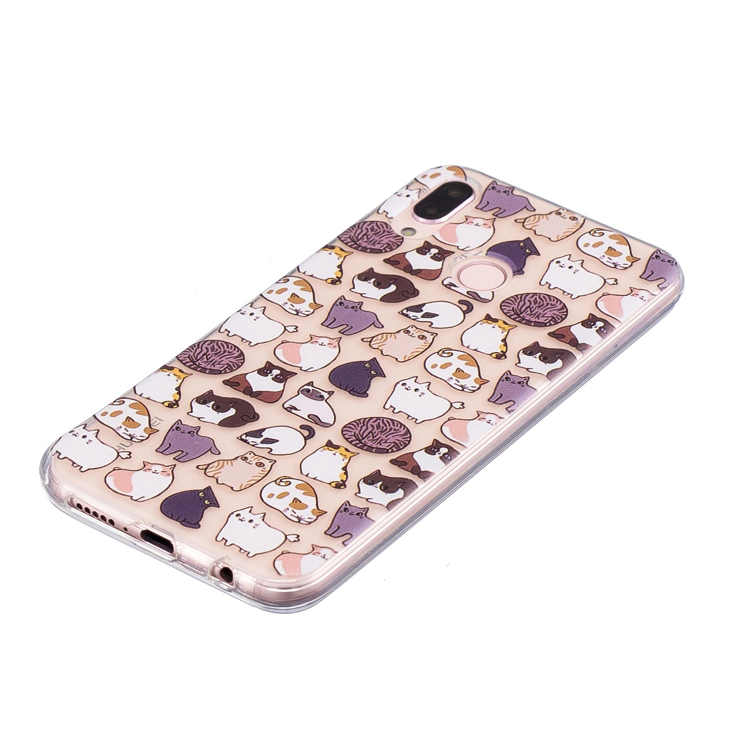 Pattern Printing TPU Back Case for Huawei P20 Lite / Nova 3e