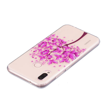 Pattern Printing TPU Back Case for Huawei P20 Lite / Nova 3e