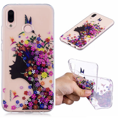 Pattern Printing TPU Back Case for Huawei P20 Lite / Nova 3e