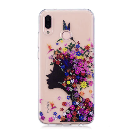 Pattern Printing TPU Back Case for Huawei P20 Lite / Nova 3e