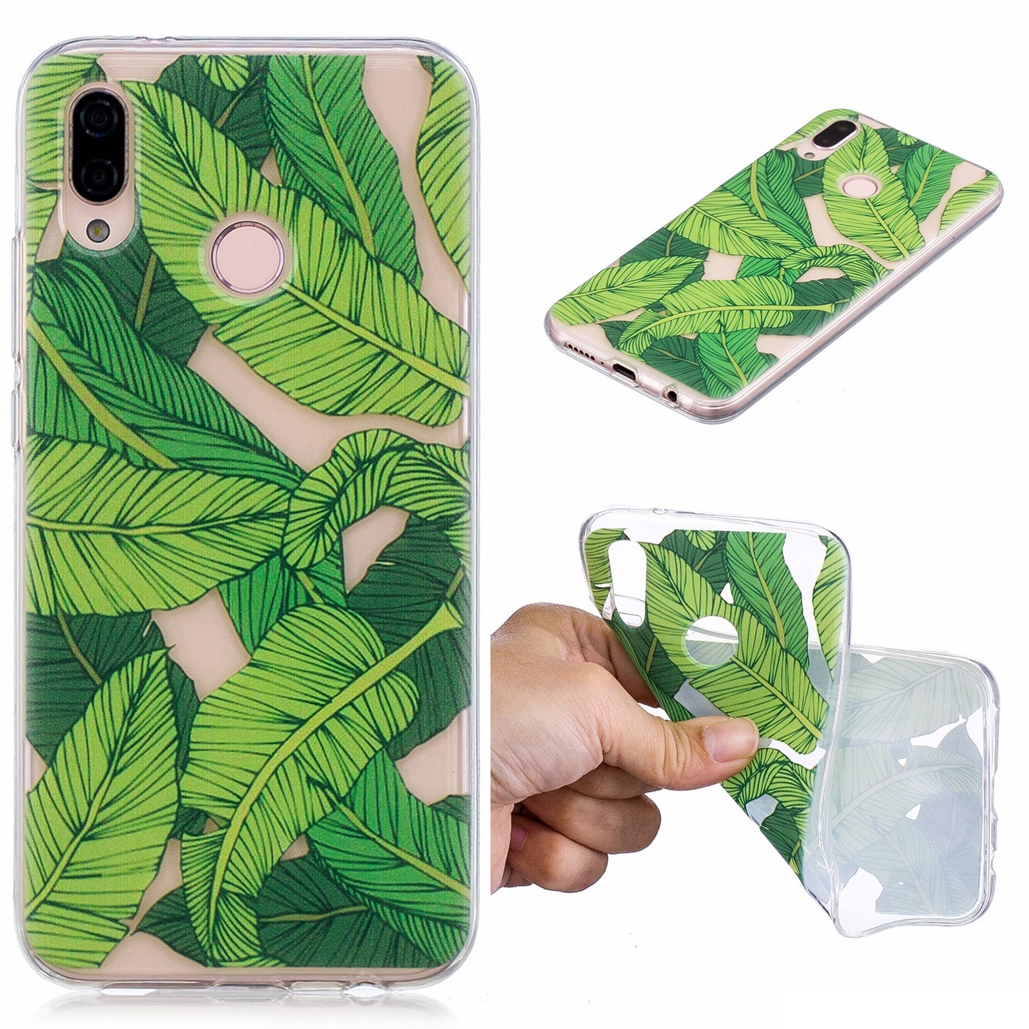 Pattern Printing TPU Back Case for Huawei P20 Lite / Nova 3e