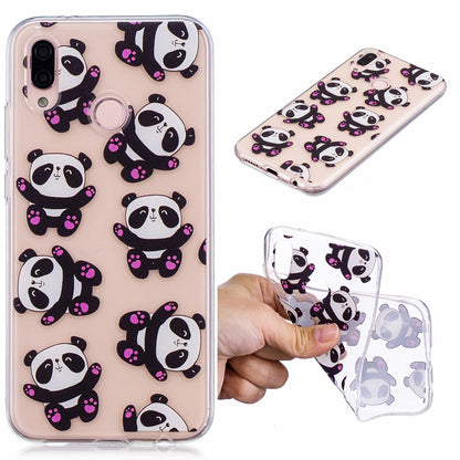 Pattern Printing TPU Back Case for Huawei P20 Lite / Nova 3e