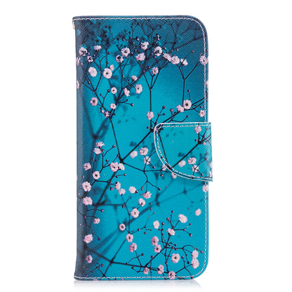 Pattern Printing PU Leather Wallet Stand Cover Case for Huawei P Smart/Enjoy 7S