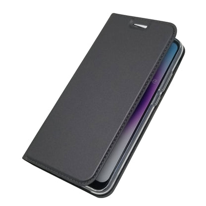 Auto-absorbed Stand Leather Card Holder Cellphone Case for Huawei P20 Lite / Nova 3e