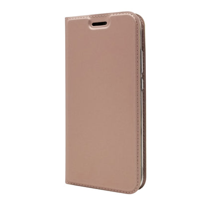 Auto-absorbed Stand Leather Card Holder Cellphone Case for Huawei P20 Lite / Nova 3e