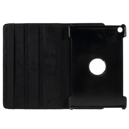 Litchi Skin Leather Case with Rotating Stand for Huawei MediaPad M5 10 / M5 10 (Pro)