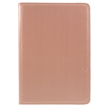 Litchi Skin Leather Case with Rotating Stand for Huawei MediaPad M5 10 / M5 10 (Pro)