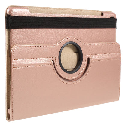 Litchi Skin Leather Case with Rotating Stand for Huawei MediaPad M5 10 / M5 10 (Pro)