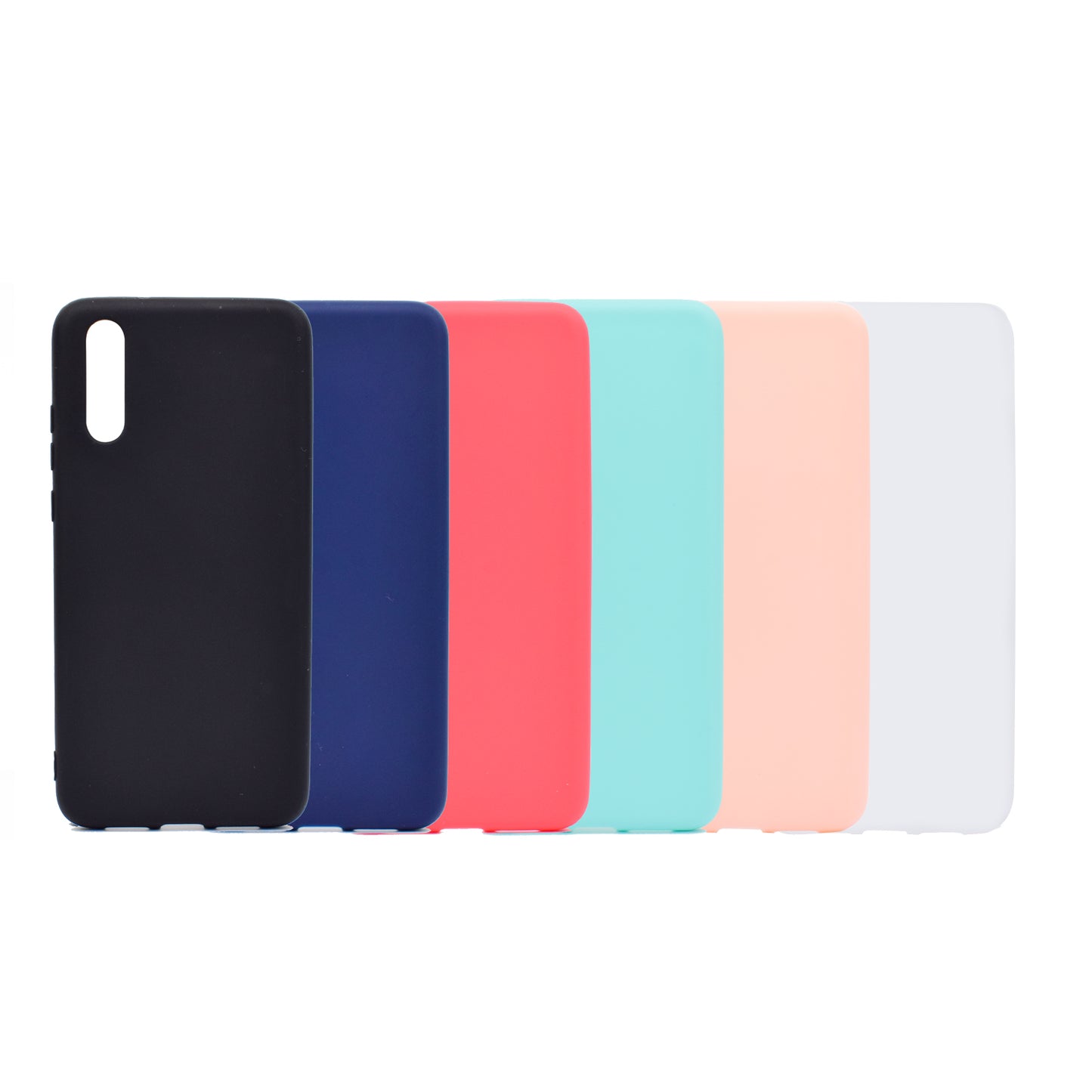 For Huawei P20 Solid Color Frosted Soft TPU Phone Case