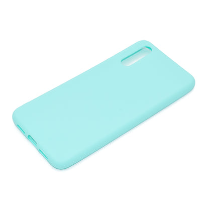 For Huawei P20 Solid Color Frosted Soft TPU Phone Case