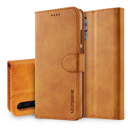 LC.IMEEKE Wallet Stand Leather Protective Case for Huawei P20