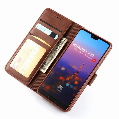 LC.IMEEKE Wallet Stand Leather Protective Case for Huawei P20