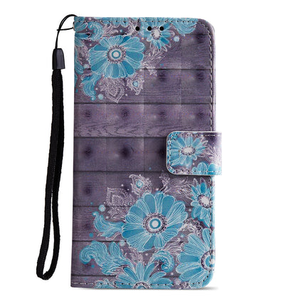 Pattern Printing Wallet Leather Phone Case with Stand for Huawei P20