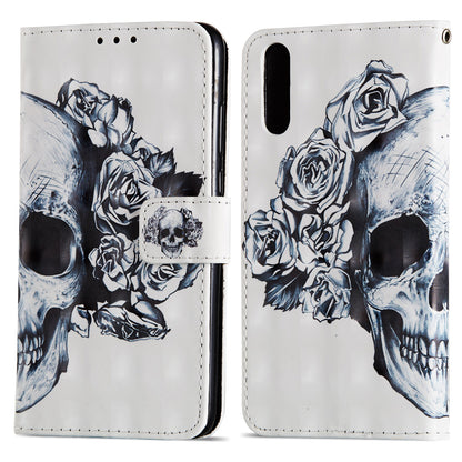 Pattern Printing Wallet Leather Phone Case with Stand for Huawei P20