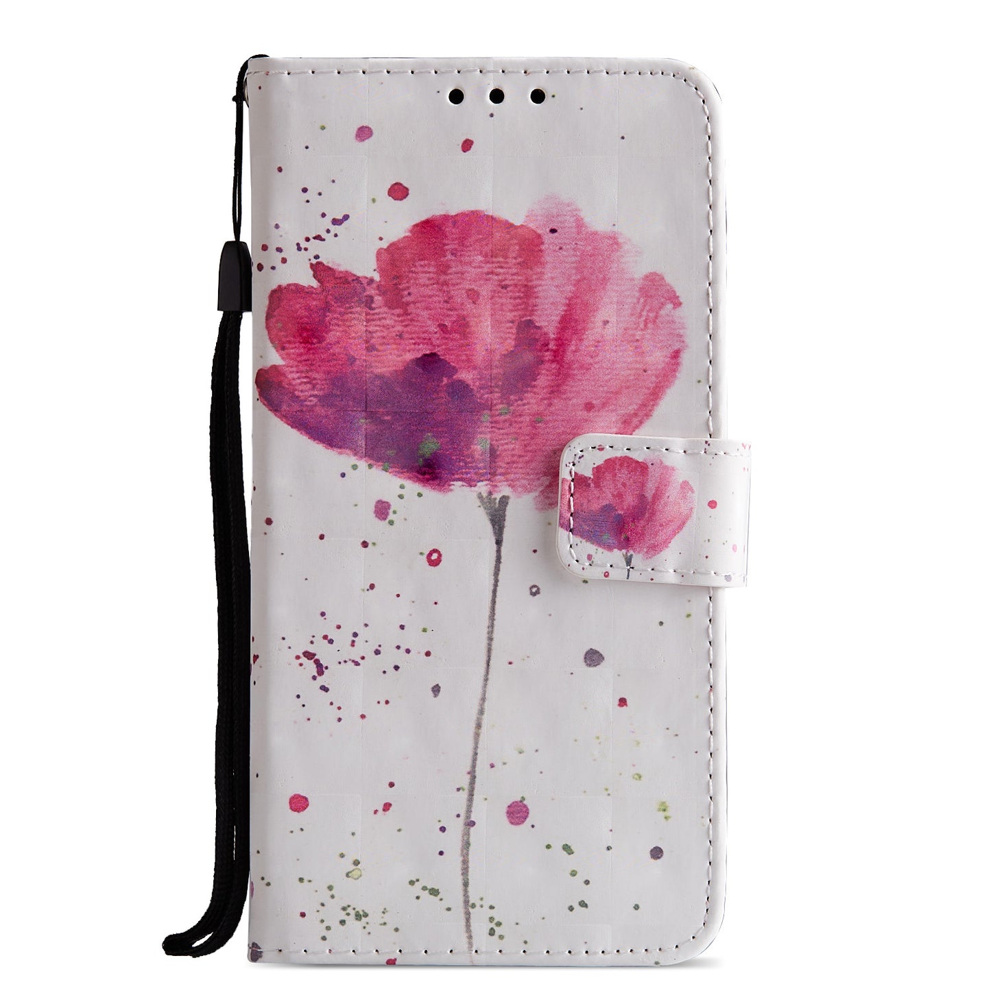 Pattern Printing Wallet Leather Phone Case with Stand for Huawei P20