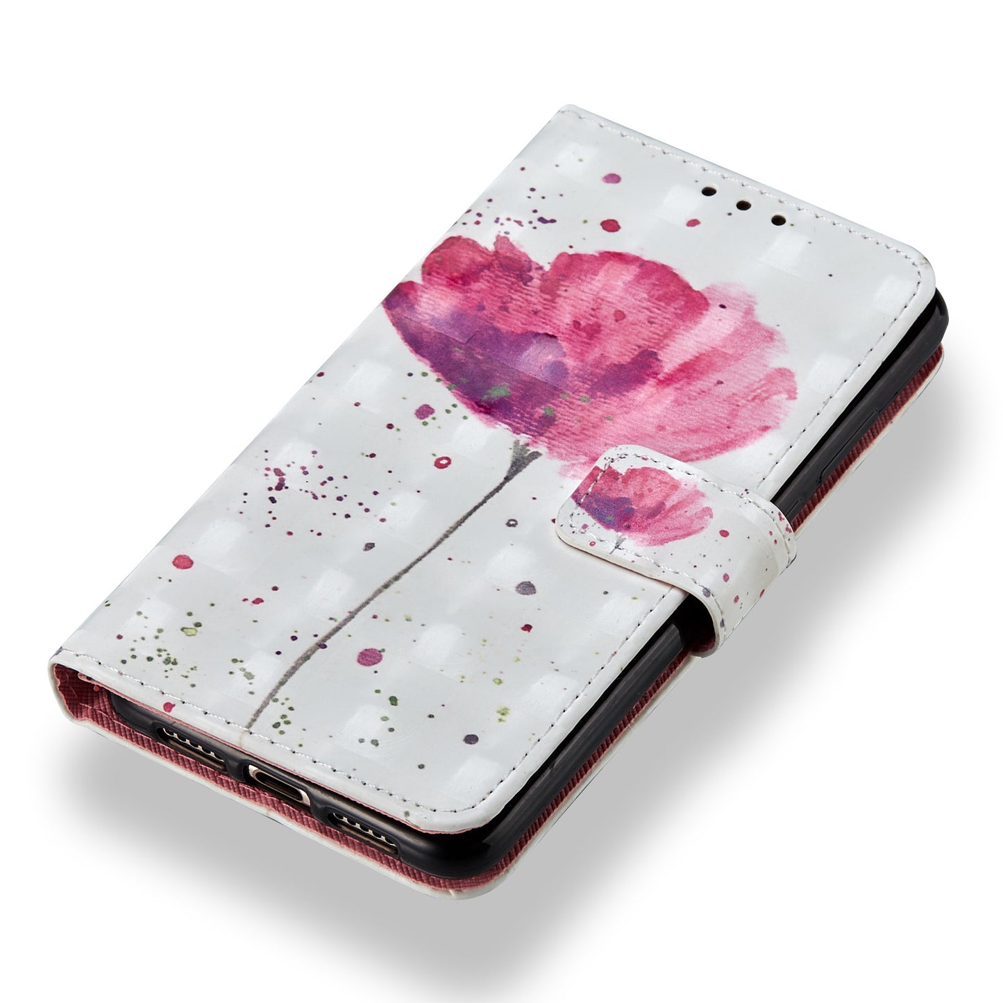 Pattern Printing Wallet Leather Phone Case with Stand for Huawei P20