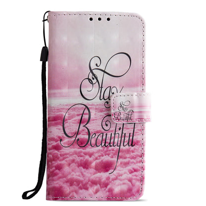 Pattern Printing Wallet Leather Phone Case with Stand for Huawei P20