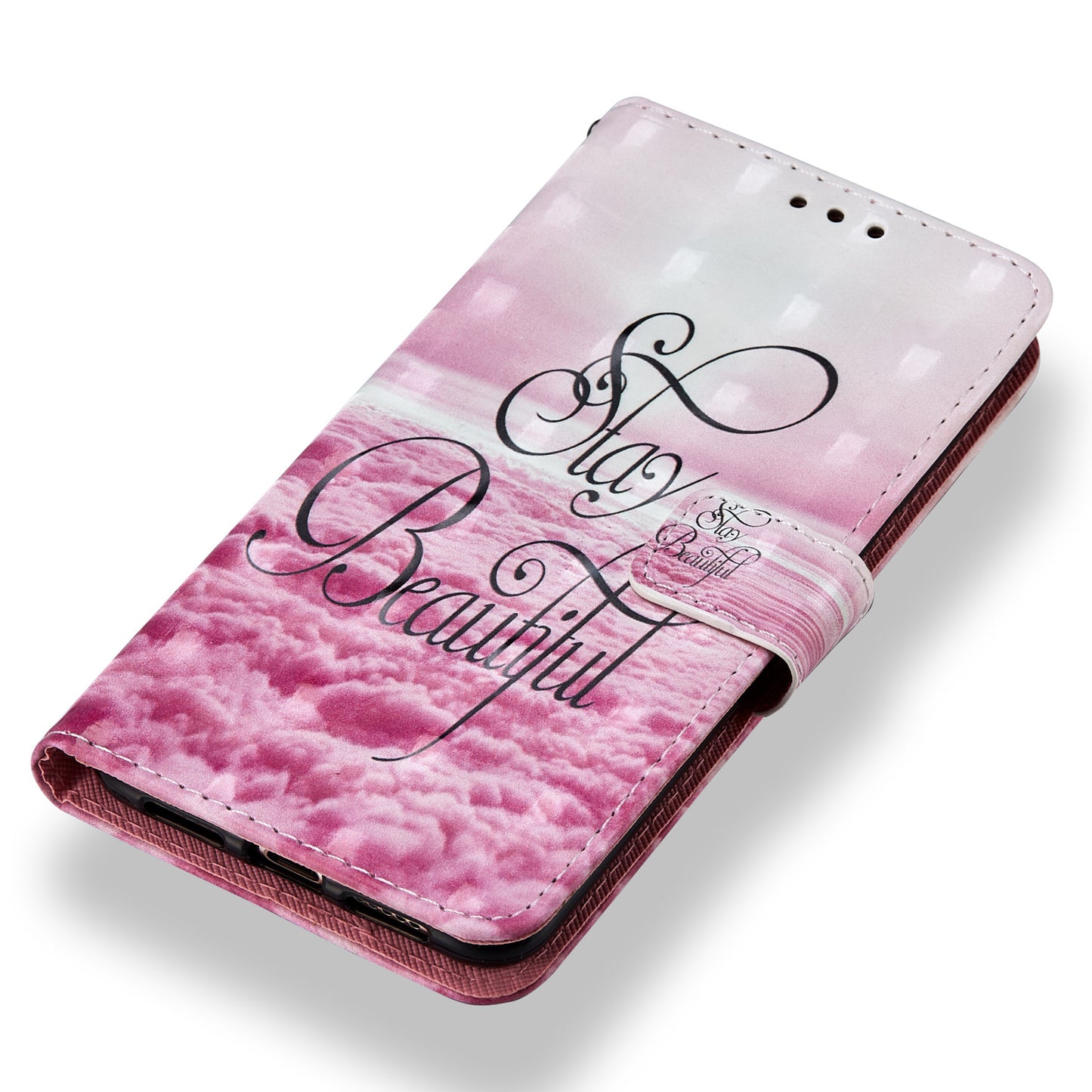 Pattern Printing Wallet Leather Phone Case with Stand for Huawei P20