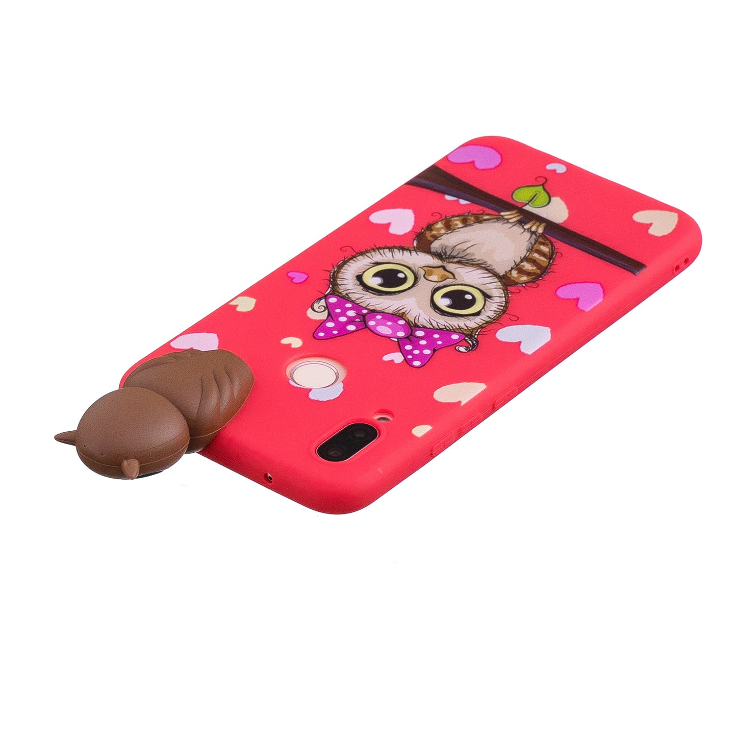 3D Cute Doll Pattern Printing TPU Mobile Case for Huawei P20 Lite / Nova 3e