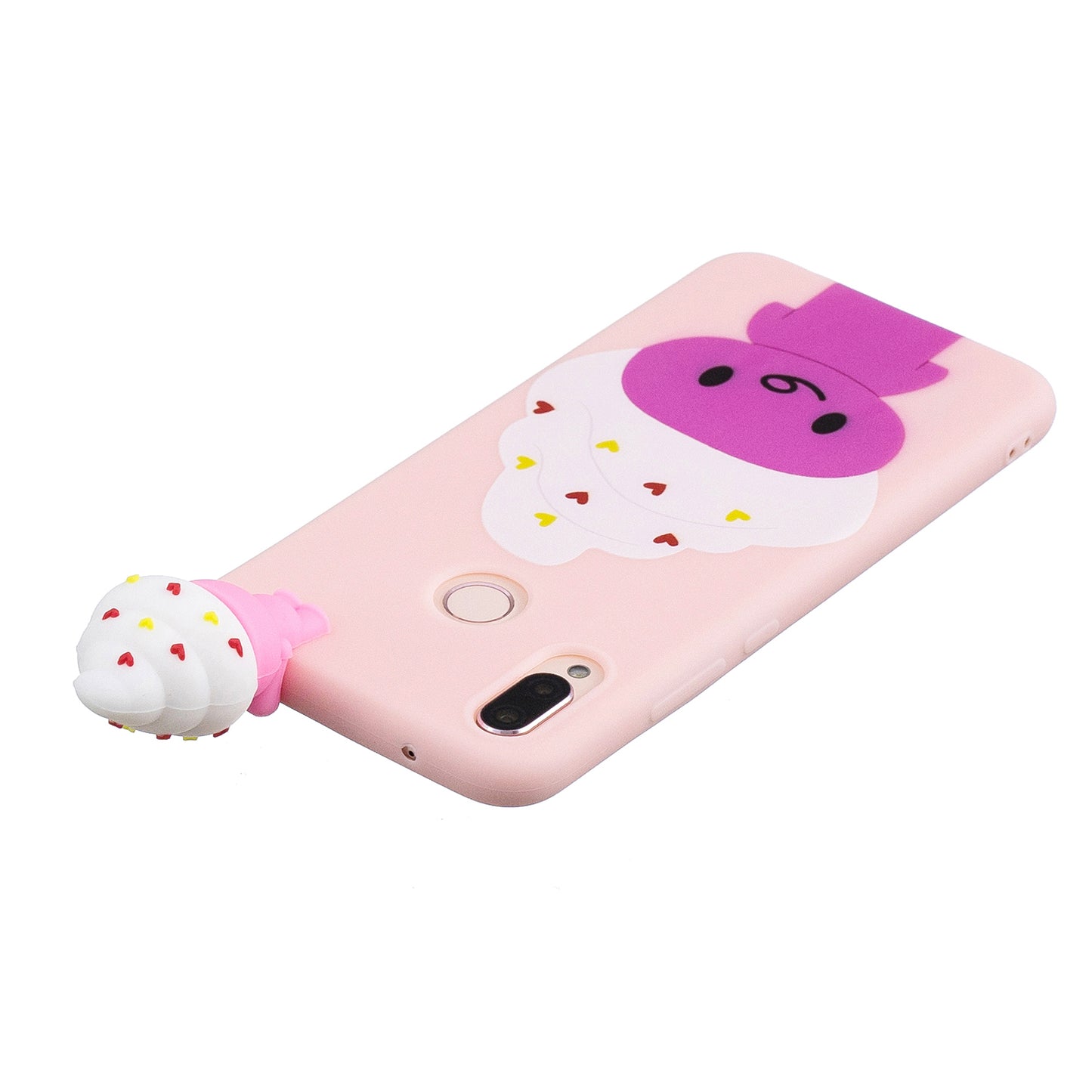 3D Cute Doll Pattern Printing TPU Mobile Case for Huawei P20 Lite / Nova 3e