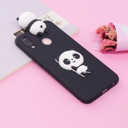 3D Cute Doll Pattern Printing TPU Case for Huawei P20 Lite / Nova 3e