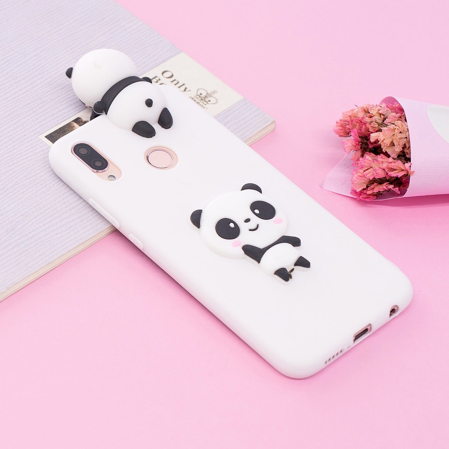 3D Cute Doll Pattern Printing TPU Case for Huawei P20 Lite / Nova 3e