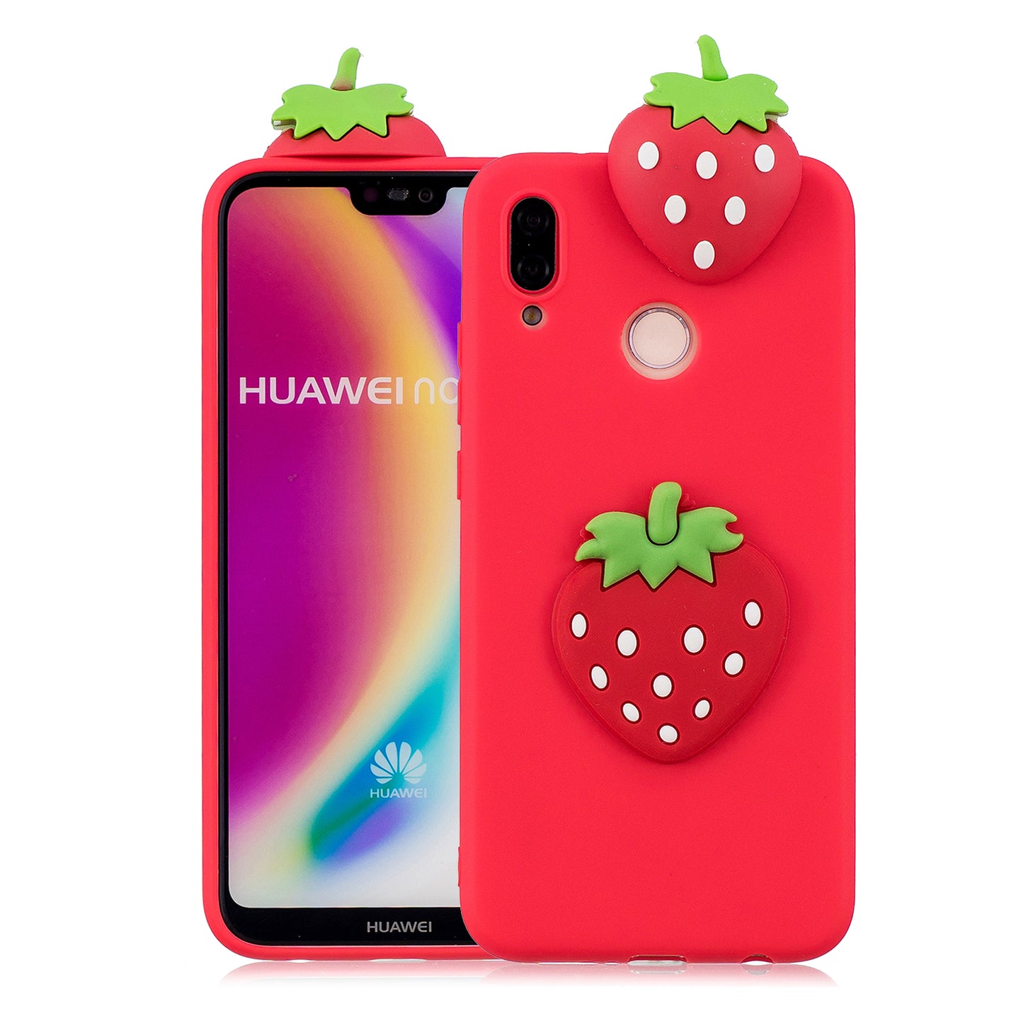 3D Cute Doll Pattern Printing TPU Case for Huawei P20 Lite / Nova 3e