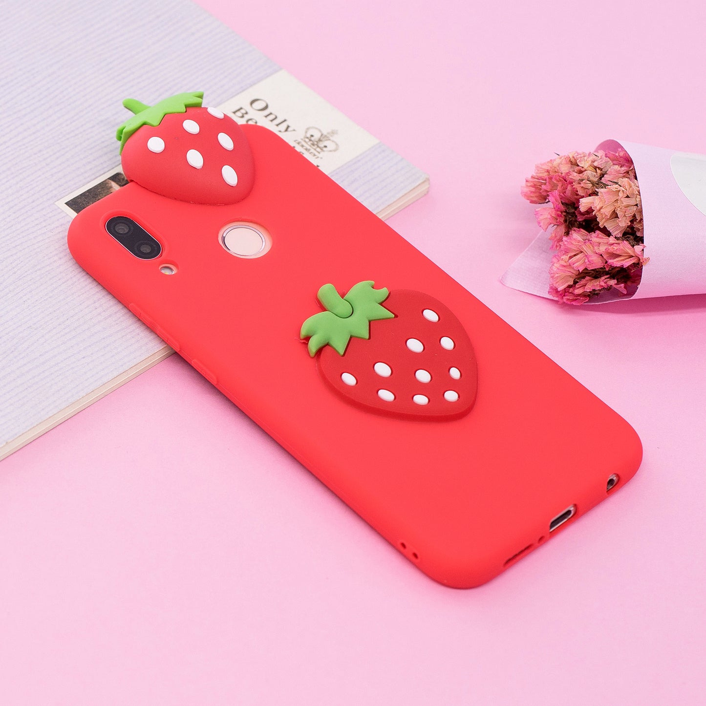 3D Cute Doll Pattern Printing TPU Case for Huawei P20 Lite / Nova 3e