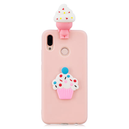 3D Cute Doll Pattern Printing TPU Case for Huawei P20 Lite / Nova 3e