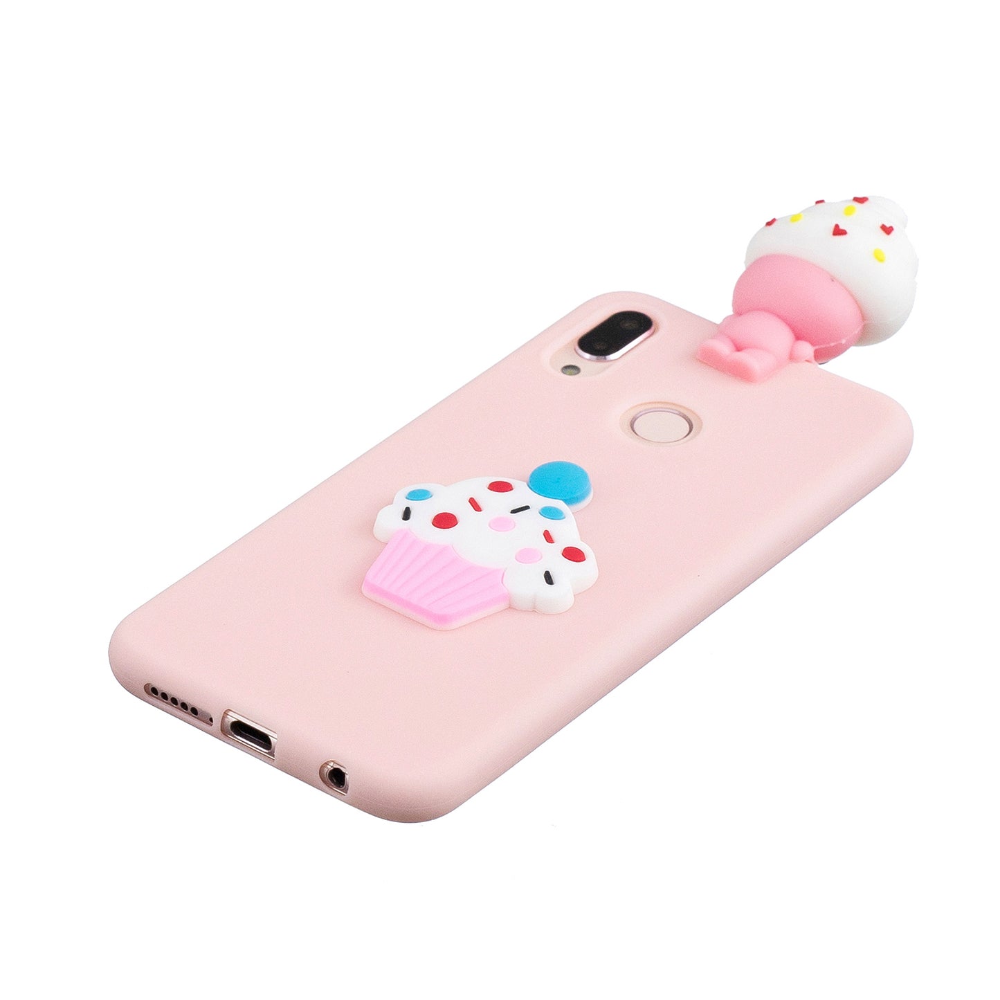 3D Cute Doll Pattern Printing TPU Case for Huawei P20 Lite / Nova 3e