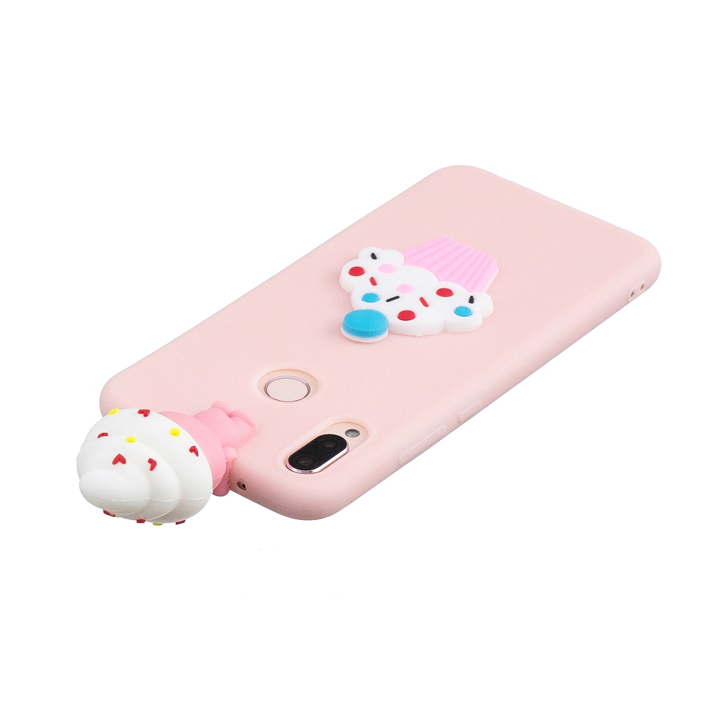 3D Cute Doll Pattern Printing TPU Case for Huawei P20 Lite / Nova 3e