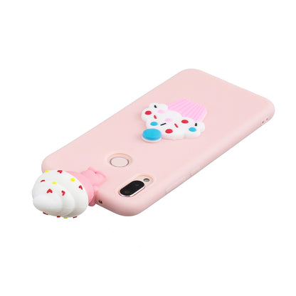 3D Cute Doll Pattern Printing TPU Case for Huawei P20 Lite / Nova 3e