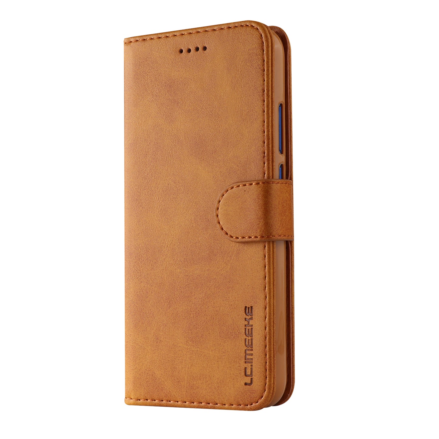 LC.IMEEKE Leather Mobile Phone Case for Huawei P20 Lite/Nova 3e with Reversible Magnetic Clasp Wallet Stand Functions