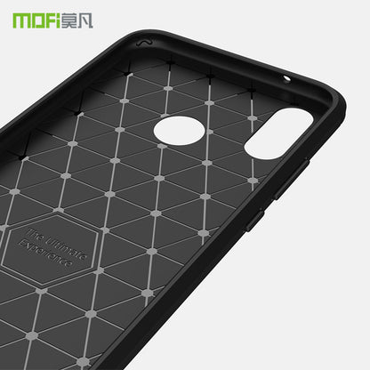 MOFI Carbon Fiber Texture Brushed TPU Case for Huawei P20 Lite / Nova 3e