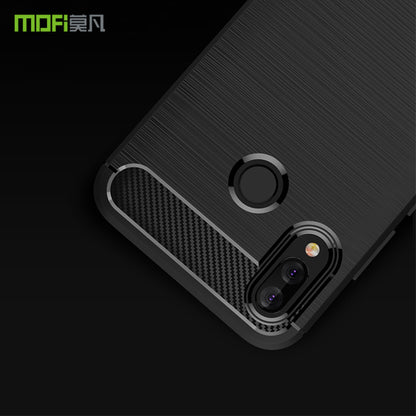 MOFI Carbon Fiber Texture Brushed TPU Case for Huawei P20 Lite / Nova 3e