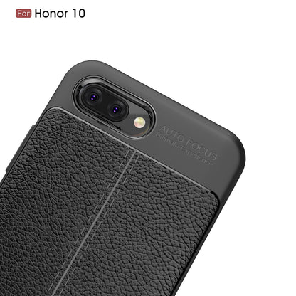 Litchi Texture TPU Mobile Phone Case for Huawei Honor 10