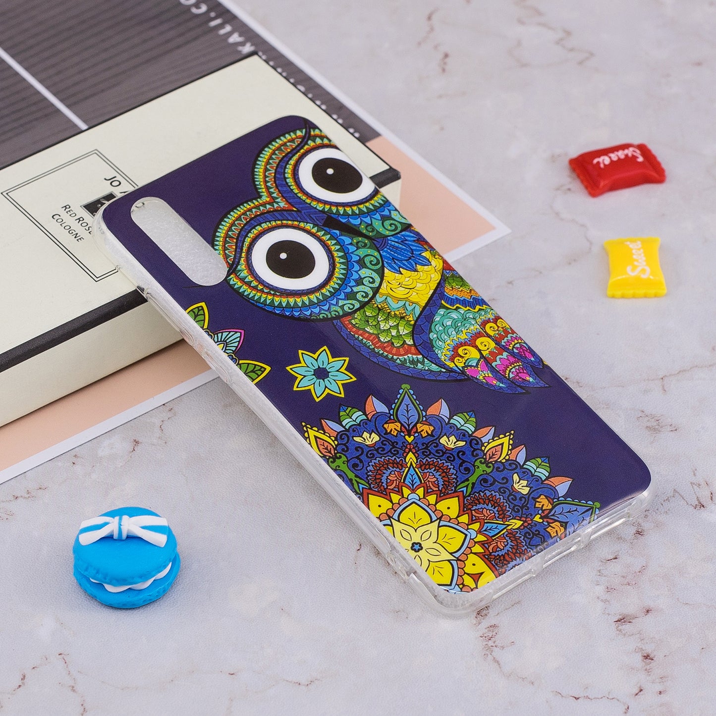 Luminous IMD Patterned Soft TPU Gel Case for Huawei P20 Pro